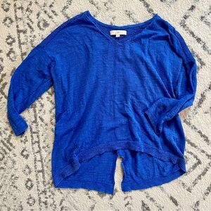 Loft royal blue sweater
